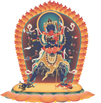 heruka 12 armed 3 transparent